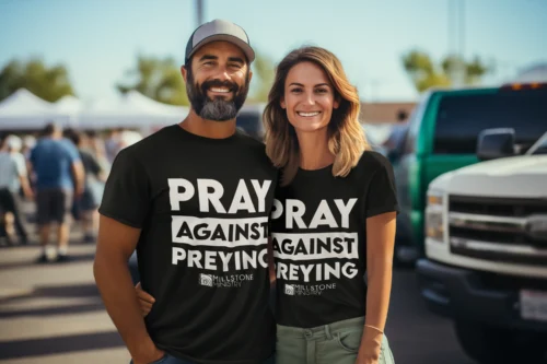 Pray Against Preying T-Shirt